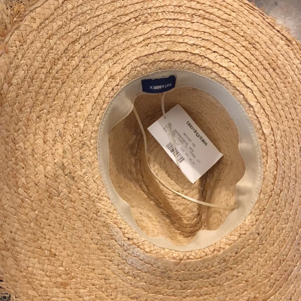 Hat Attack Coverup Sunhat in Natural & Ivory - Picture 9 of 9